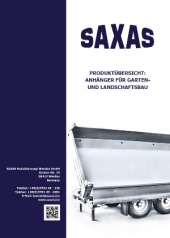 SAXAS-Anhänger für Garten- & Landschaftsbau-aufbauten-anhaenger-verteilerverkehr-nutzfahrzeuge-saxas